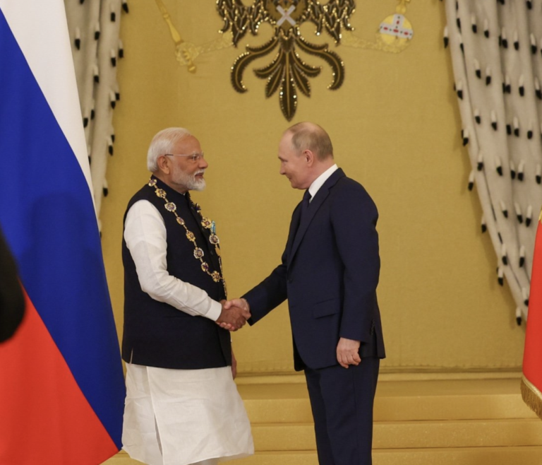 PM Modi in Russia